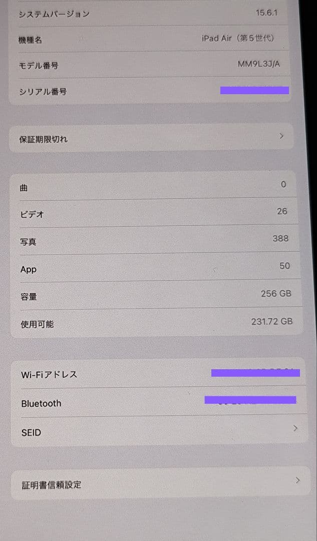 ipad air 第5世代 256GB 11インチ アップルペン付