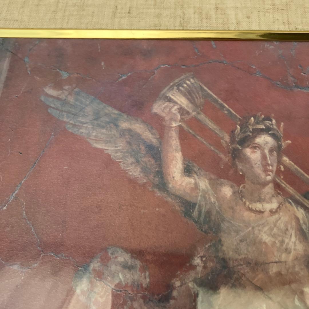 ポンペイ壁画展　三脚釜を持つ勝利の女神　300部限定品　大型額