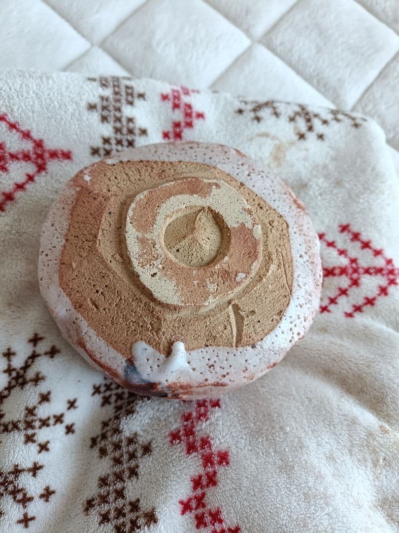 辻村史朗　志野の茶碗