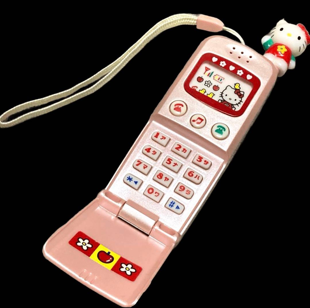 ハローキティ おしゃべりピッチ 入手困難おもちゃガラケー 激レア　動作確認済み