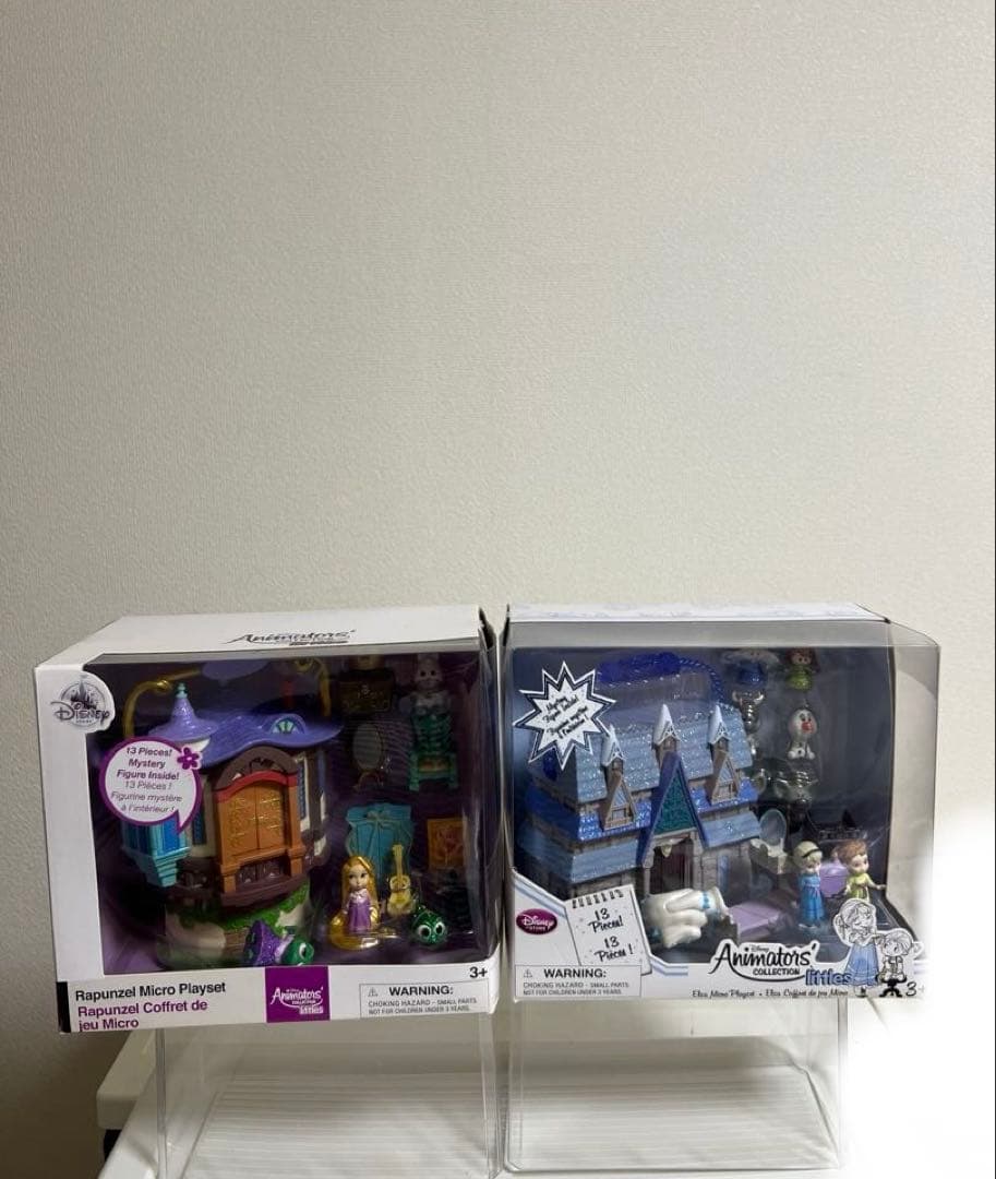 アニメータードール（ミニ）アナ雪、ラプンツェルのフィギュアのお家