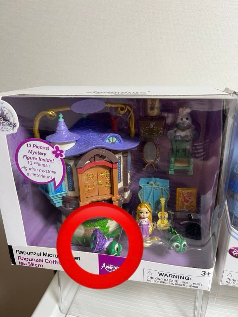 アニメータードール（ミニ）アナ雪、ラプンツェルのフィギュアのお家