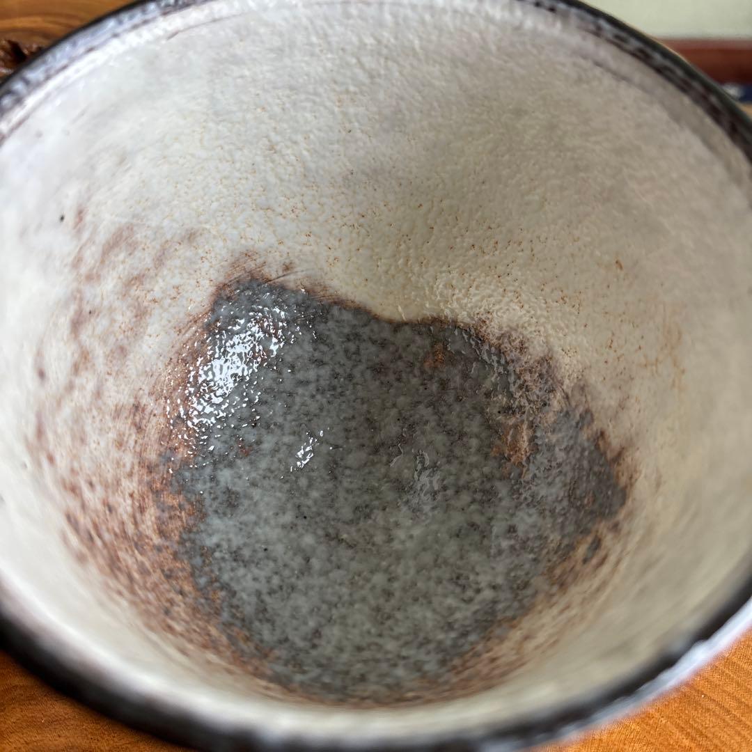 乾山写菊絵 浅見与し三作 京清水 抹茶碗 茶道具 共箱