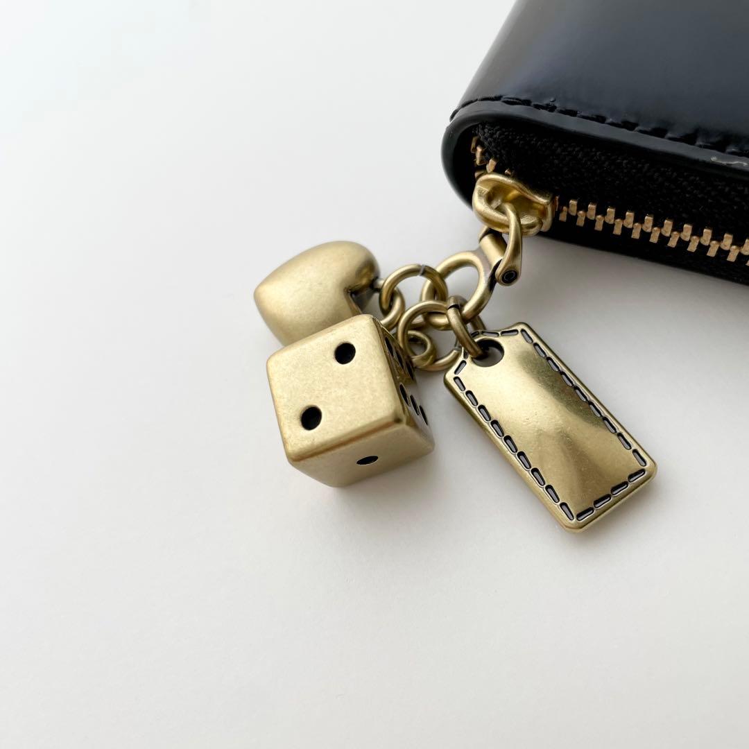 コーチ COACH ケース エッセンシャル チャーム レザー 完売品 新品