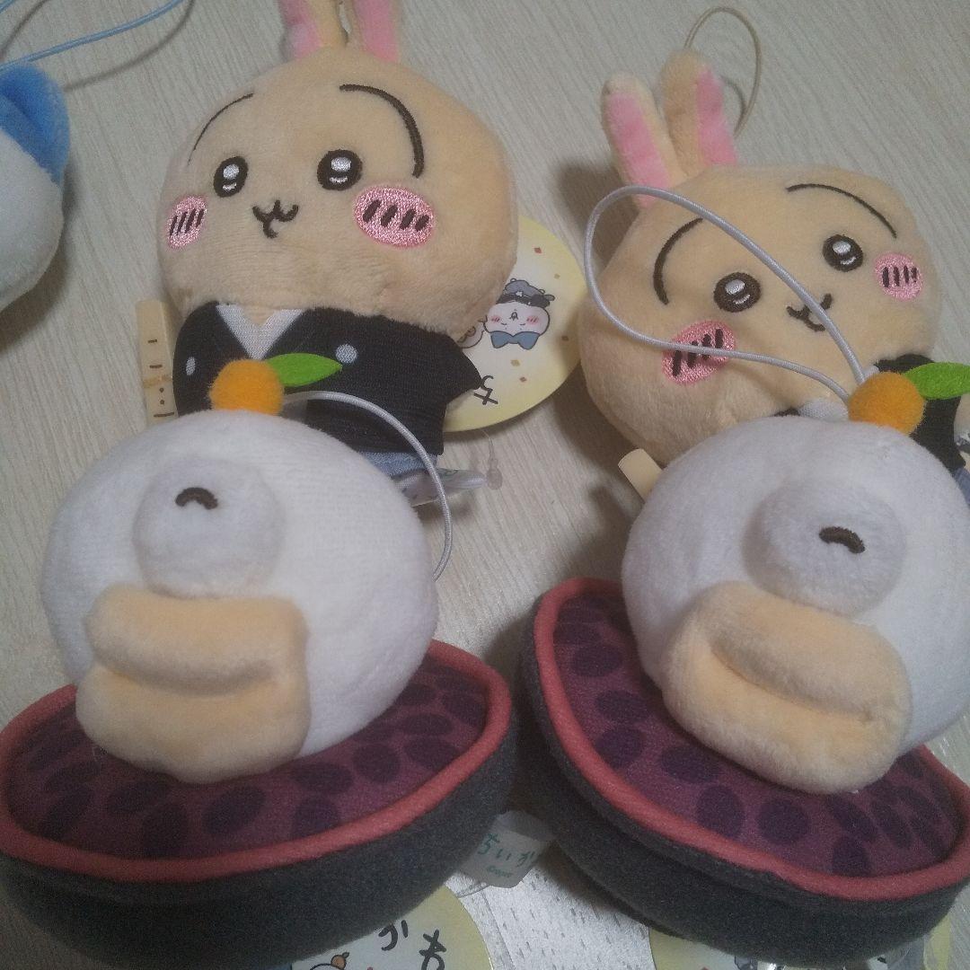 ちいかわ お正月マスコット うさぎ ハチワレ おで お正月 マスコット