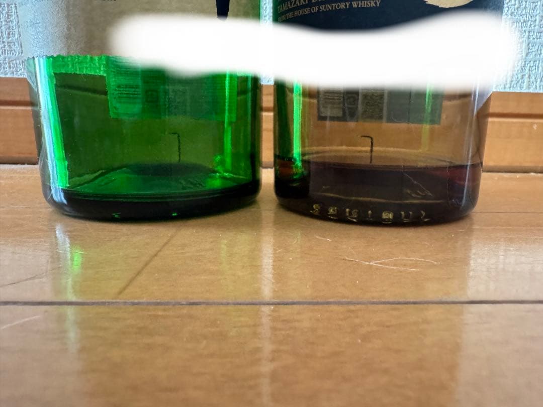 値下げ中【空瓶】山﨑18年、白州18年