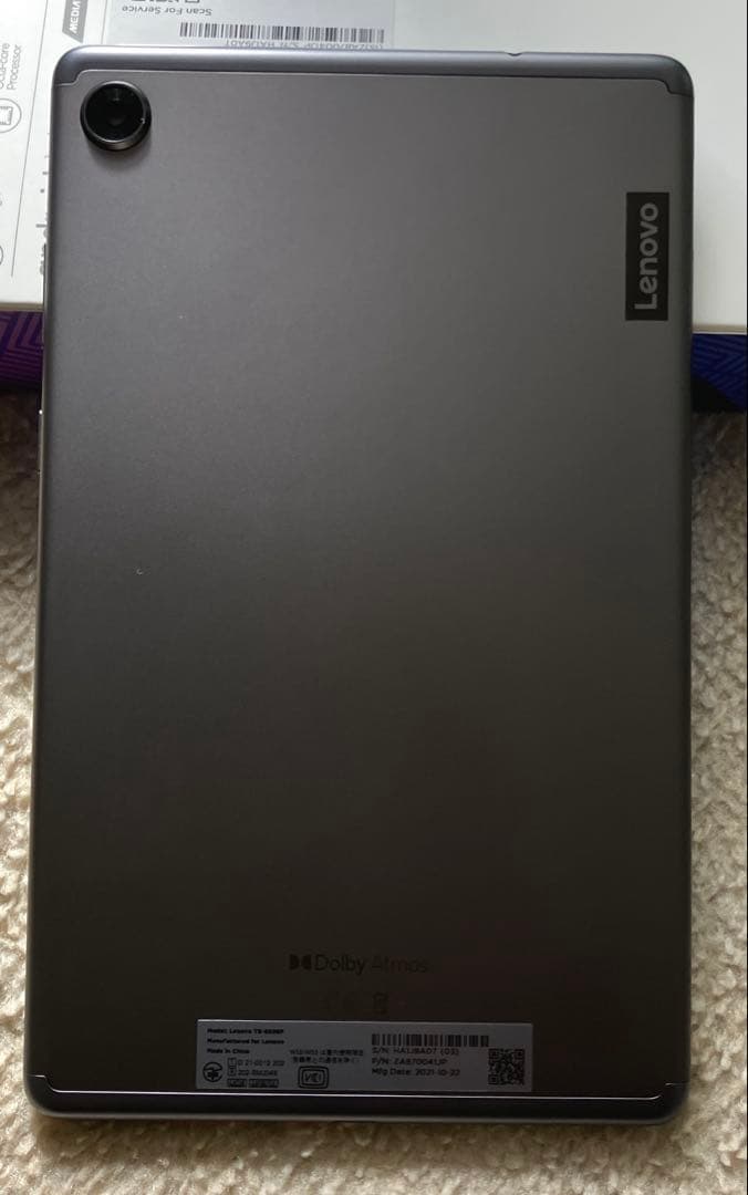 Androidタブレット本体 Lenovo Tab M8 (3rd Gen)