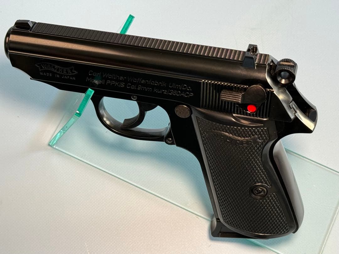 マルゼン製ワルサーニューPPK/Sブラックメタルモデル（ガスブローバック）