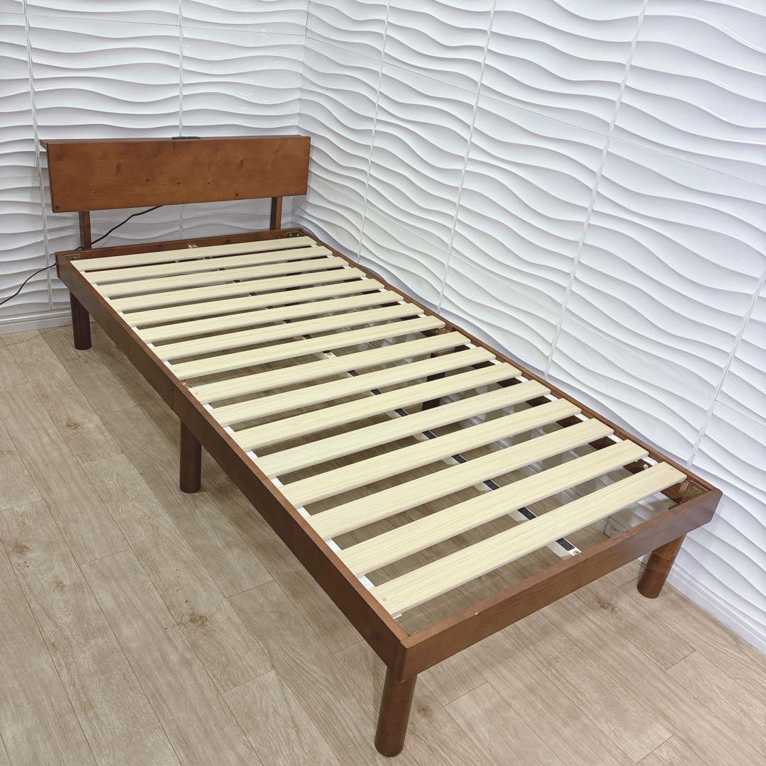 ◇タンスのゲン◇すのこベッド◇シングル◇コンセント付◇大阪兵庫京都奈良滋賀和歌山