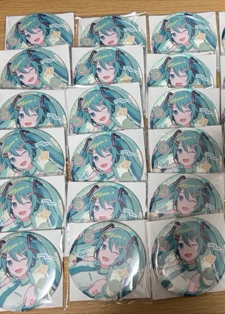 プロセカ 缶バッジ バースデー 18個 まとめ売り 初音ミク