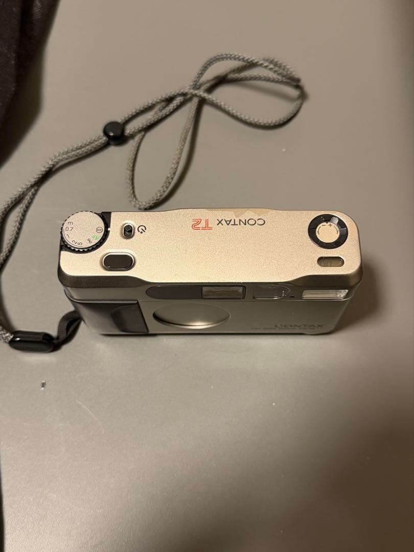 【美品】CONTAX T2 フィルムカメラ ケース付き 動作確認済み