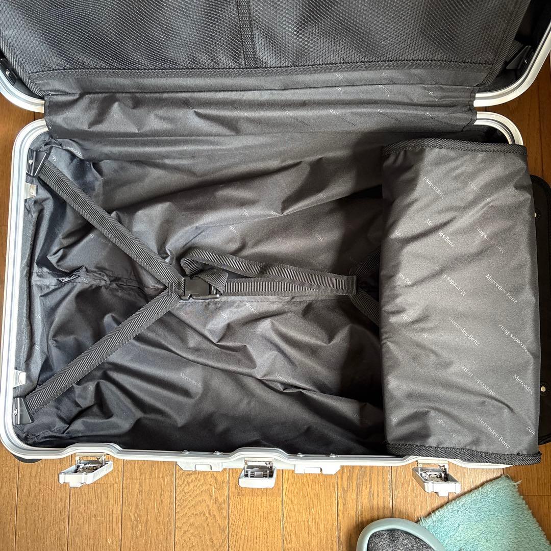 Mercedes シルバー キャリーカート