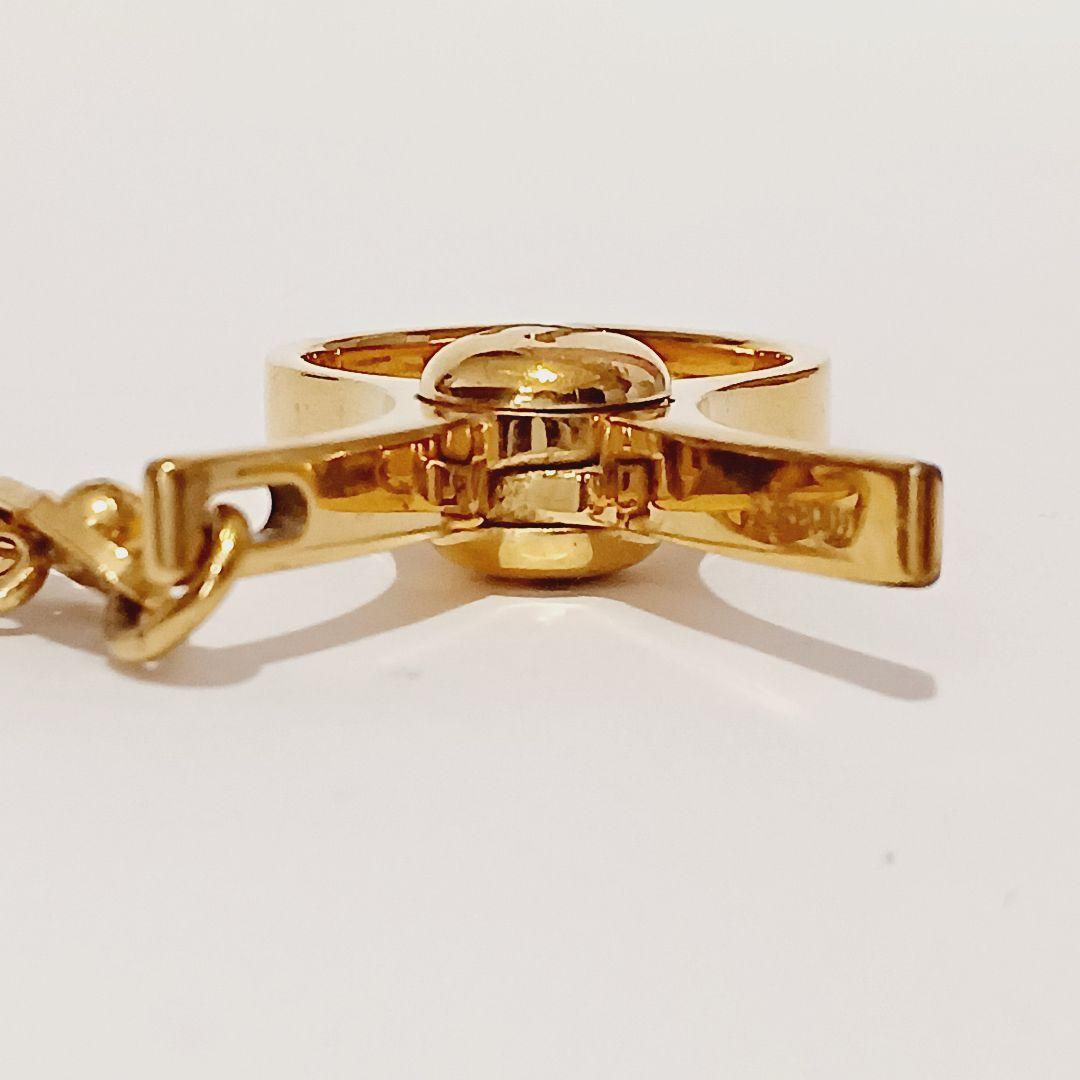 HERMES エルメス フィルー グローブホルダーGP ゴールド 真贋済