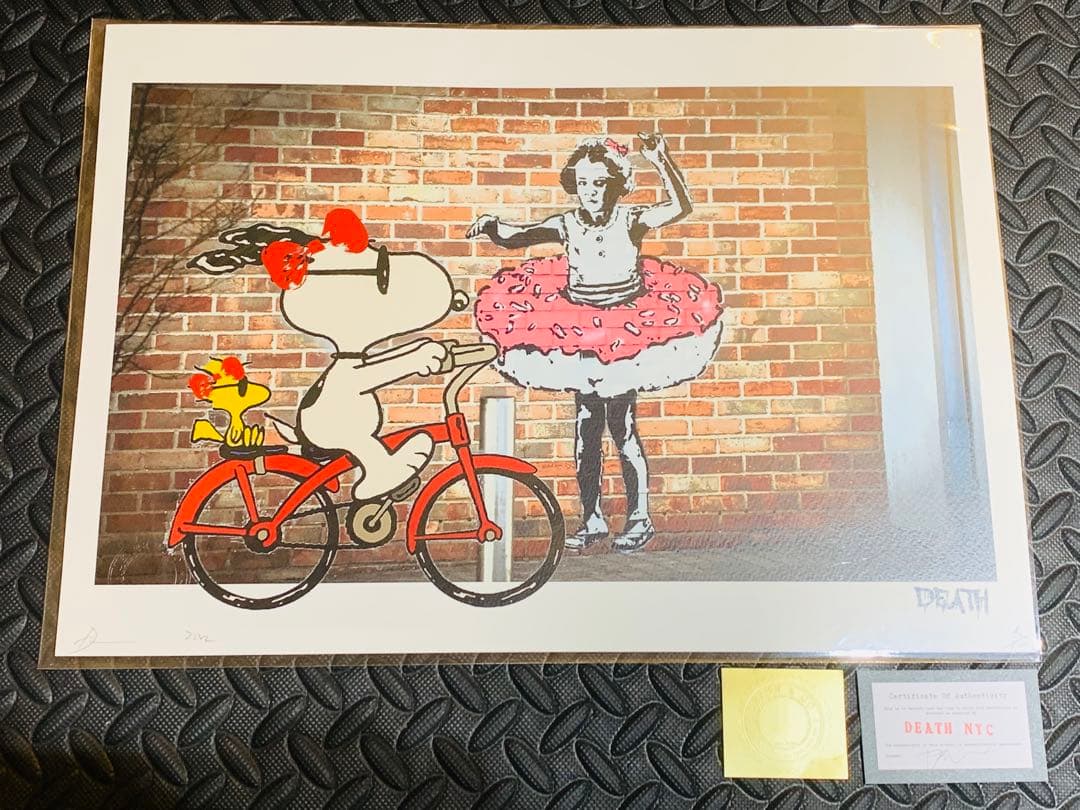 SOLD完売！ありがとうございました。DEATH NYC  世界限定100枚
