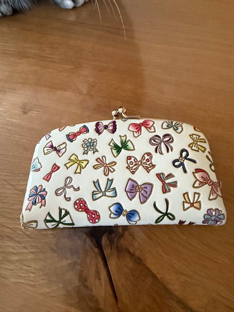 文庫屋大関 プチリボン 天溝がま口［t］ [72621]