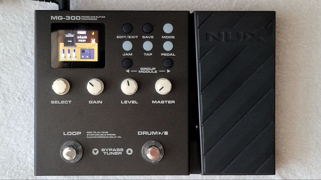 グ*タ様 NUX MG-300 モデリングギターエフェクター