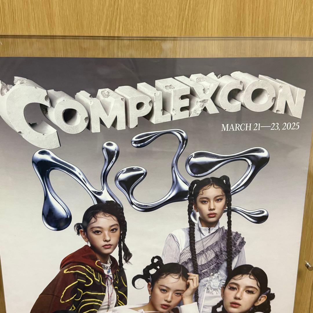[入手困難]香港NJZ complexcon 2025 A2ポスター