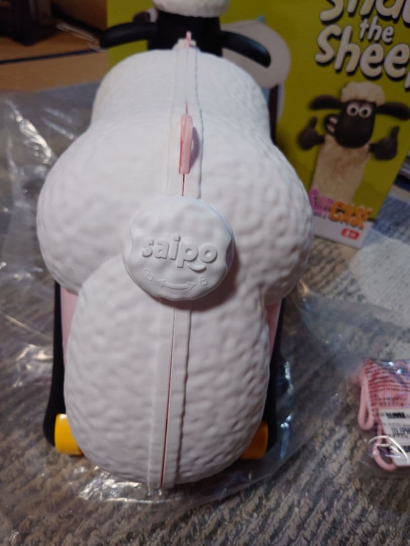 【未使用】ひつじのショーン スーツケース 乗って引っ張れる キャリーケース 旅行