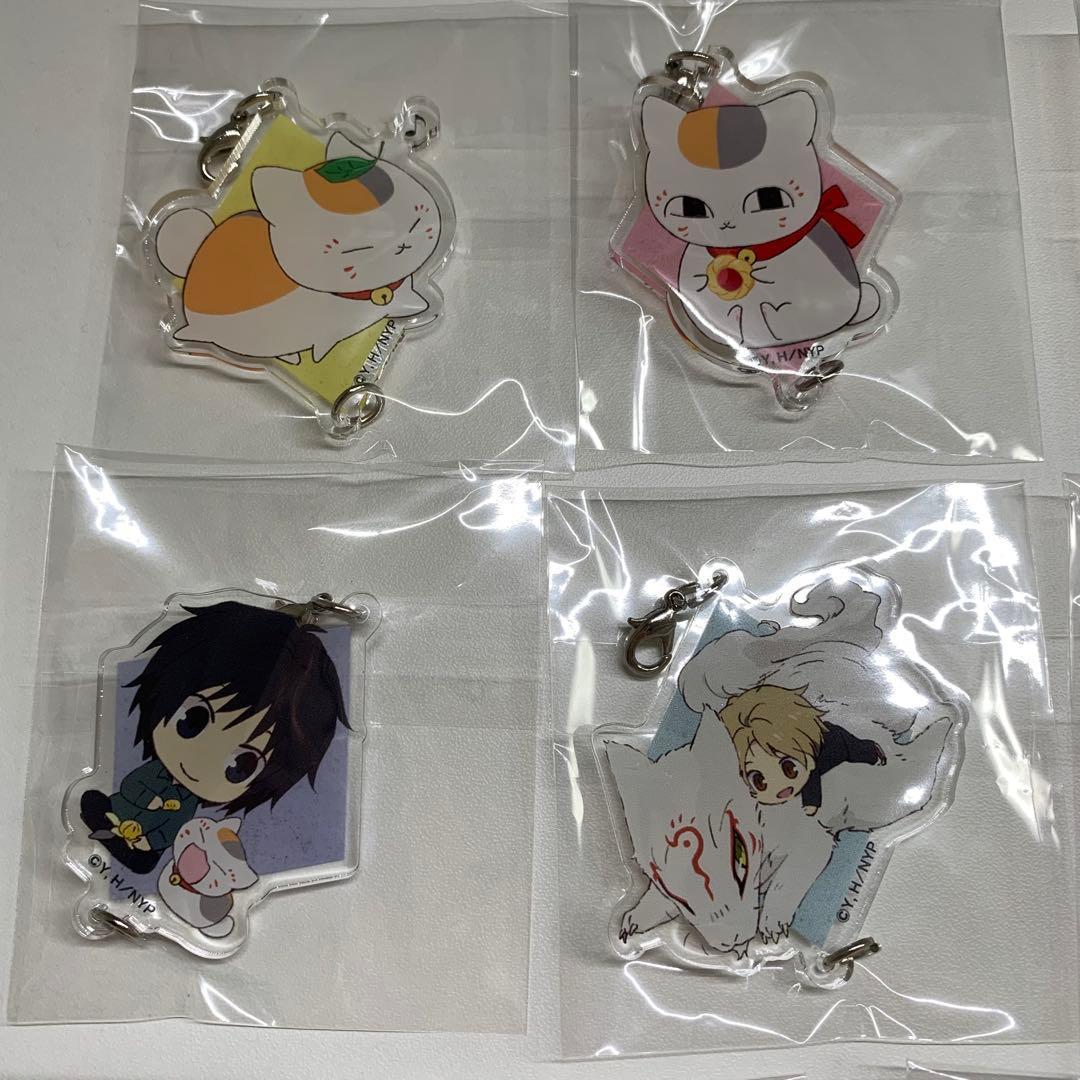 夏目友人帳　つながる！　アクリルキーホルダー　8点セット
