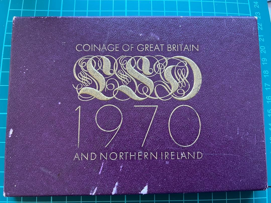 外国硬貨　イギリス　1970年　8種まとめロット