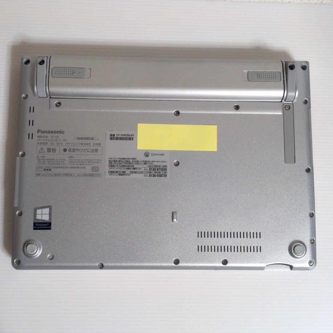 一品限り！美品！Panasonic Let’s Note CF-SV8