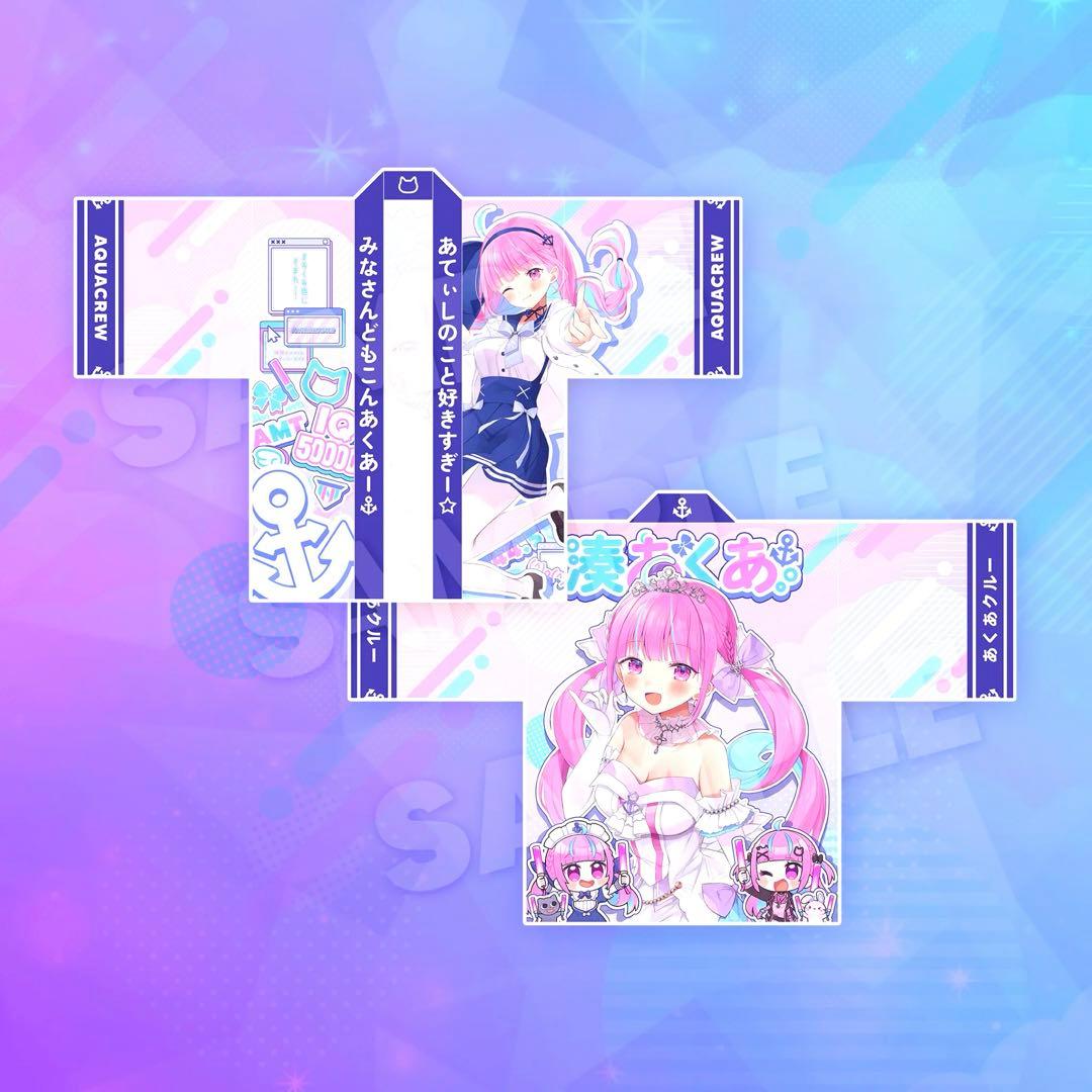 湊あくあ　法被 はっぴ　ホロライブ