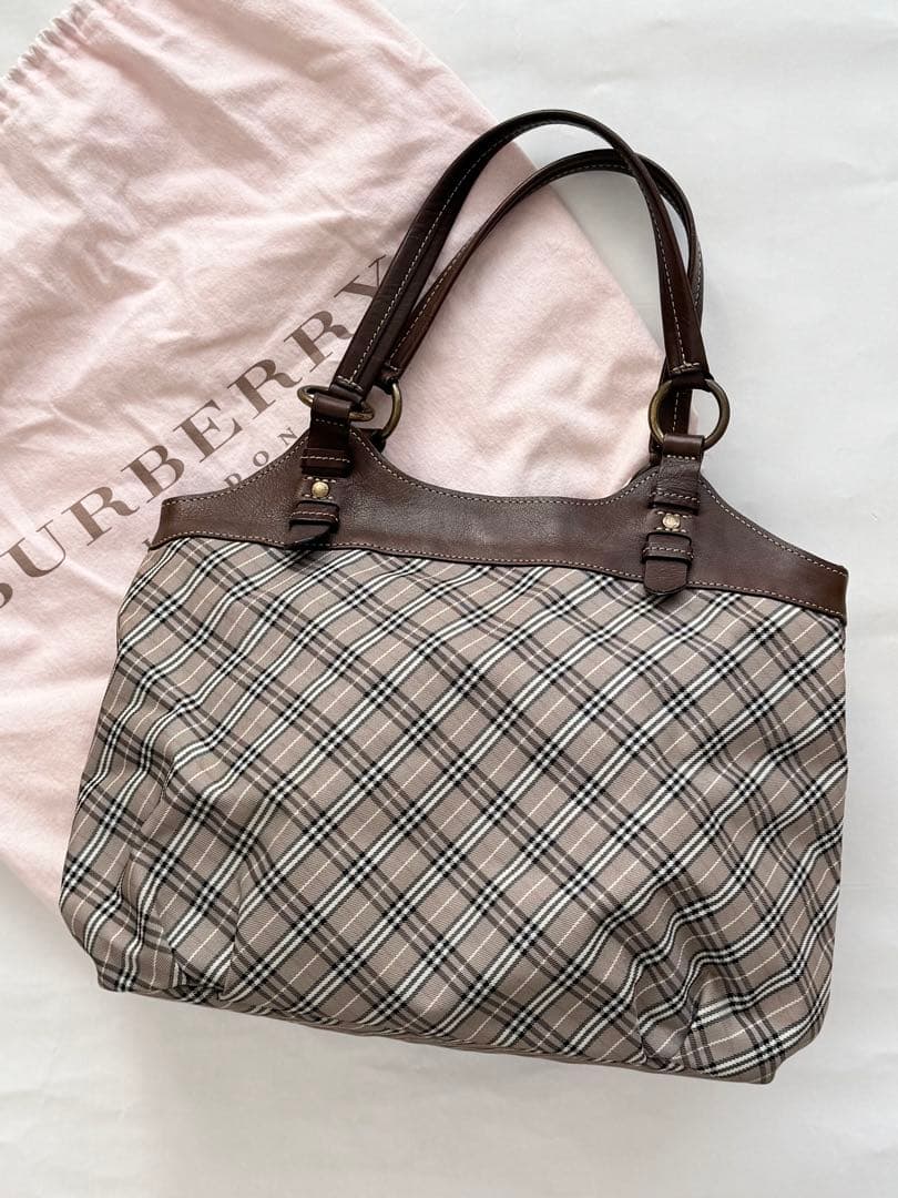 【希少】 Burberry Blue Label ハンドバッグ ノバチェック