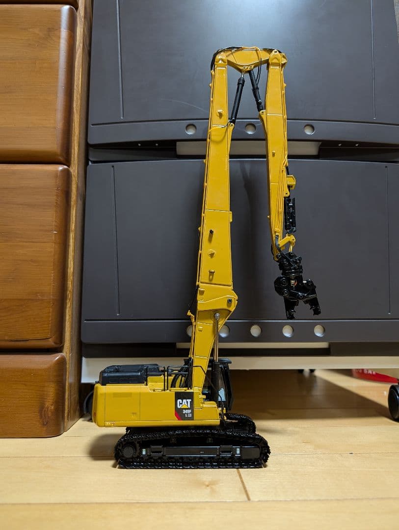 CAT 349FLXE 1/50 ダイキャストマスター　解体ロング仕様カスタム品