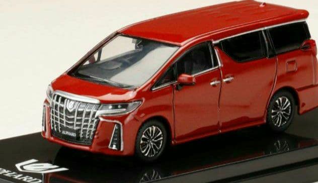 アルファード ミニカー レッド ホビージャパン