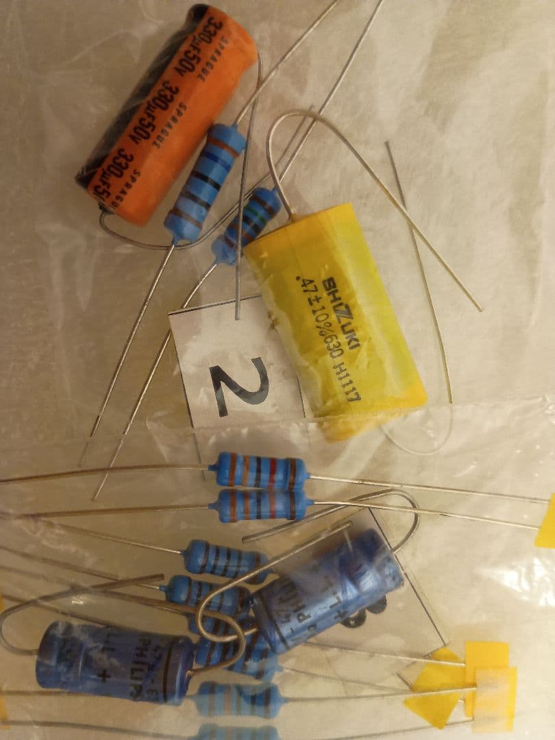 新品未使用未組立　SOUND BASE 6V6GT シングル真空管アンプキット