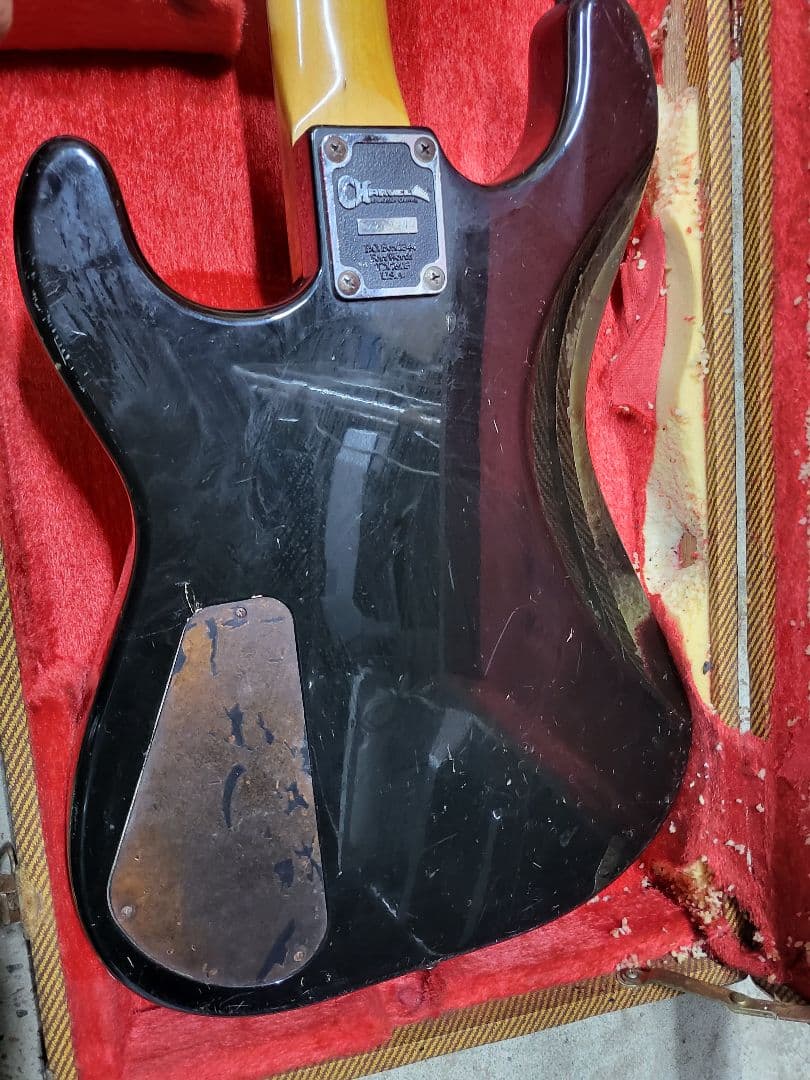 シャーベル エレキギター ブラック