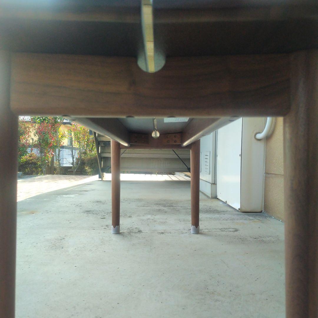 【美品】天然木　カフェベンチ　ブラウン