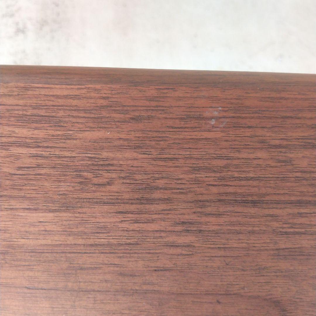 【美品】天然木　カフェベンチ　ブラウン