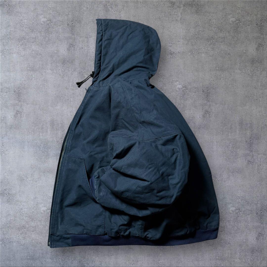 jjw2156 古着STEELGUARDダック地アクティブジャケットソリッ