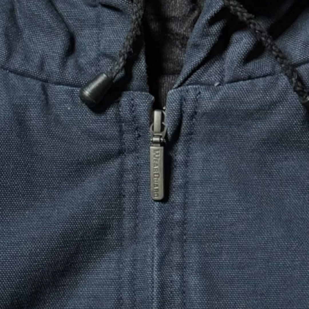 jjw2156 古着STEELGUARDダック地アクティブジャケットソリッ