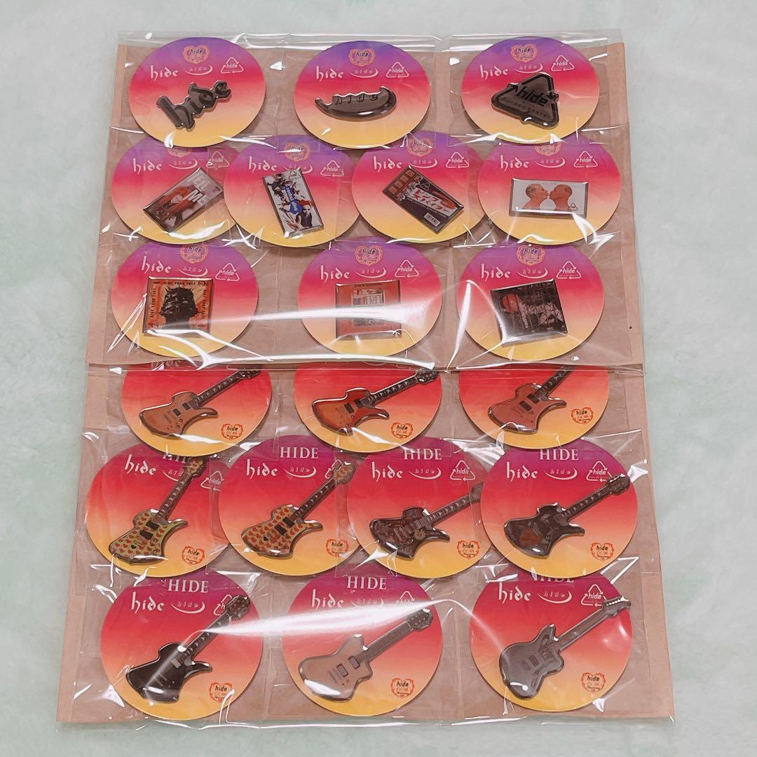 hide ピンズカプセル 全20種類　フルコンプリート　フルコンプ