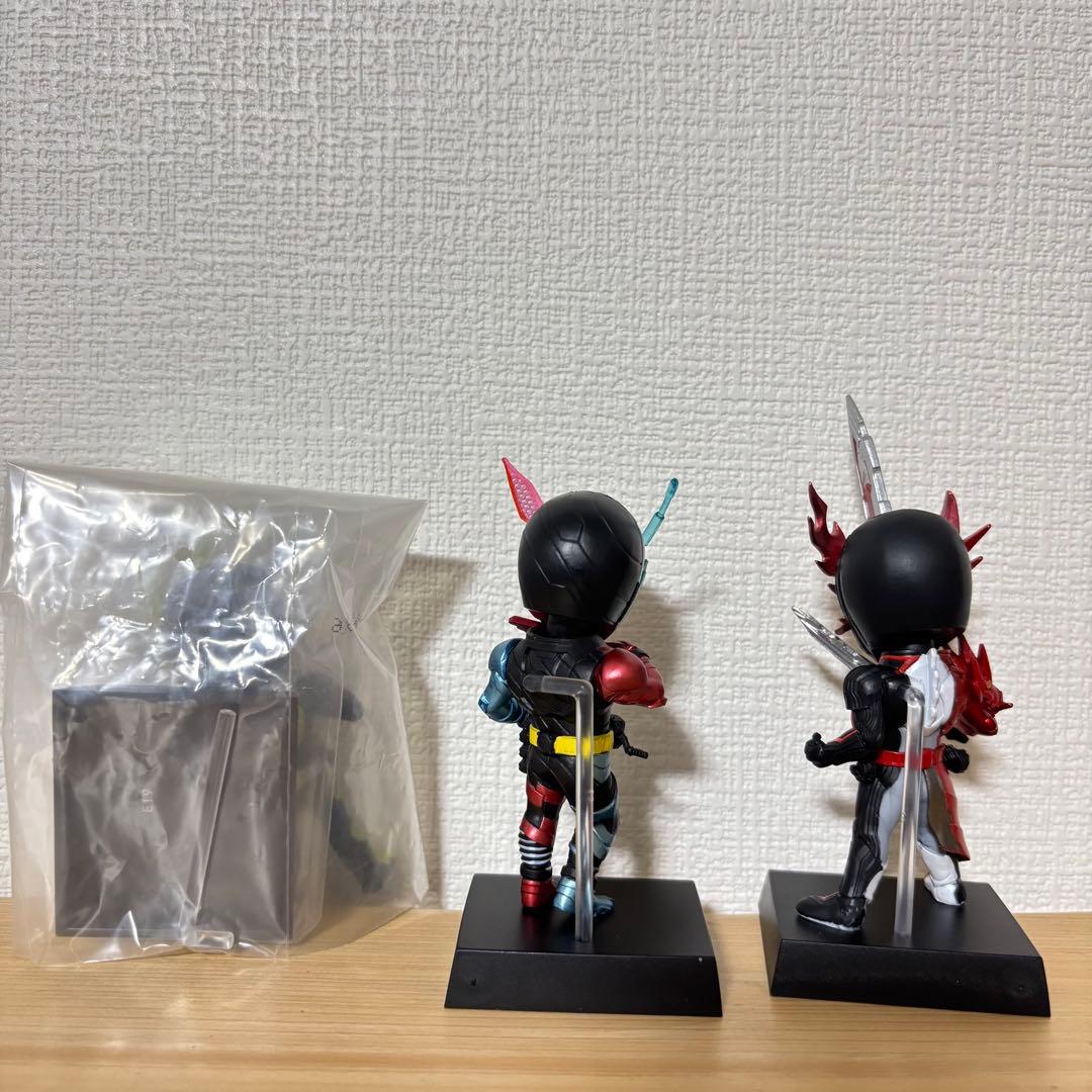 仮面ライダー　50thデフォルメクスフィギュア◎X ストロンガー　ZO等　計5体