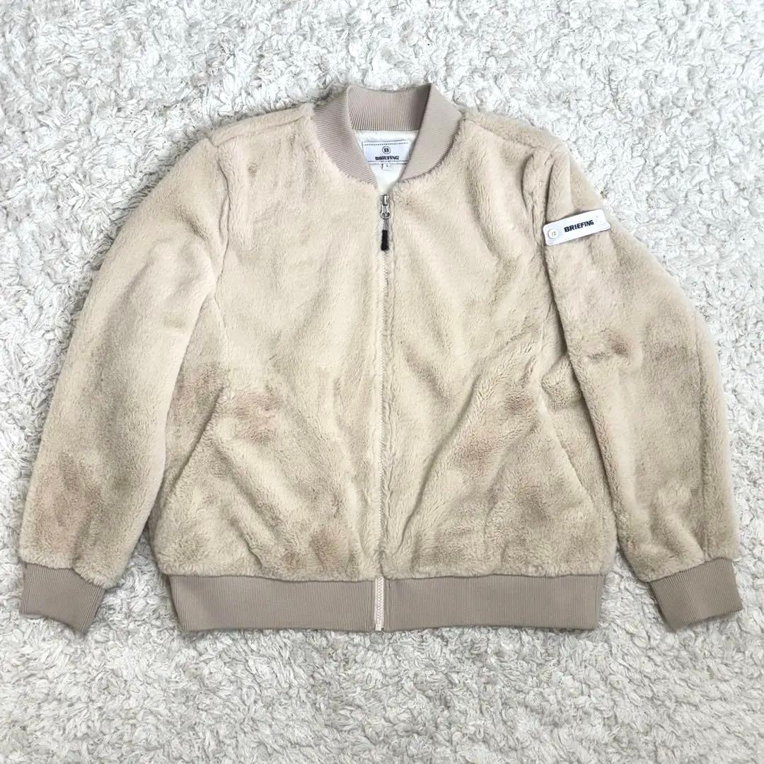 極美品✨ファーブルゾン BRG193W03 ブリーフィング ゴルフ L 希少 白