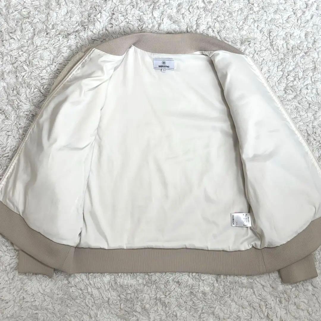 極美品✨ファーブルゾン BRG193W03 ブリーフィング ゴルフ L 希少 白