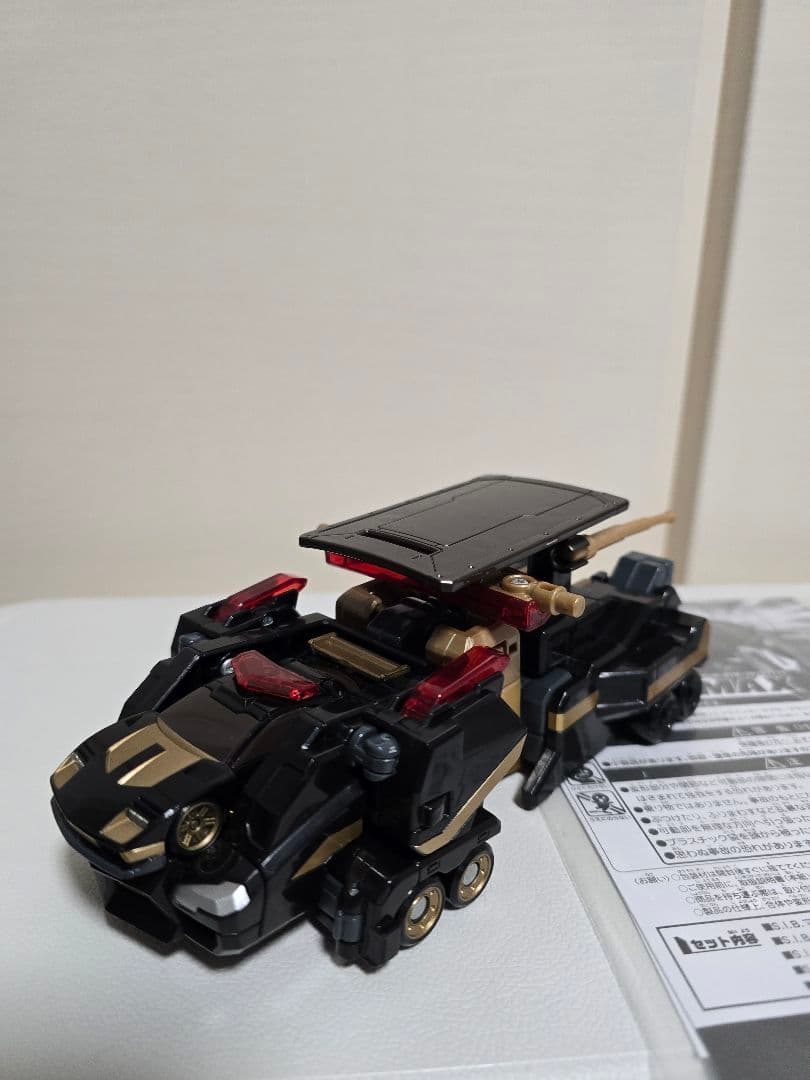 トミカハイパーレスキュードライブヘッド　ソニックインターセプタ－ブラックマックス