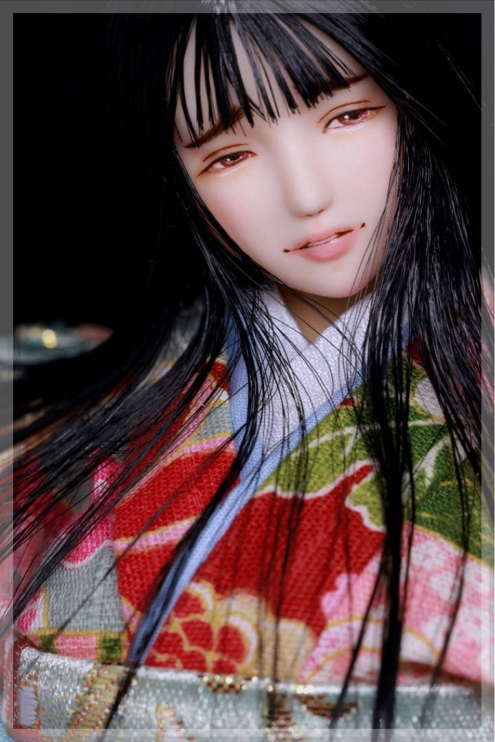 琥*珀様 ♪♪ 1/6 　ドール カスタムドールヘッド　　恋妃　(れんひ)　　♪