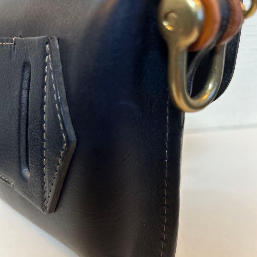 ビアベリーショルダーバッグ　ダブルフラップS ⭐️極美品⭐️