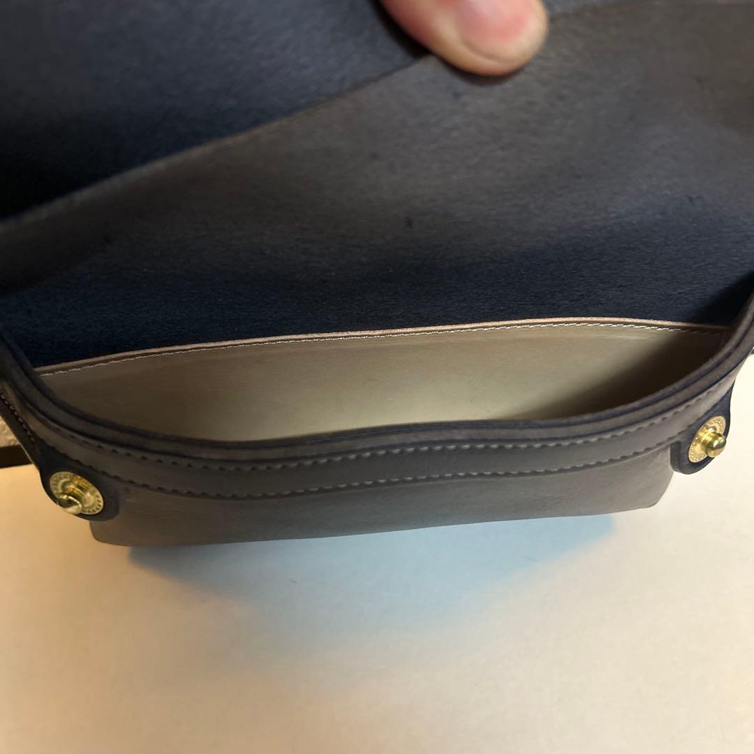 ビアベリーショルダーバッグ　ダブルフラップS ⭐️極美品⭐️