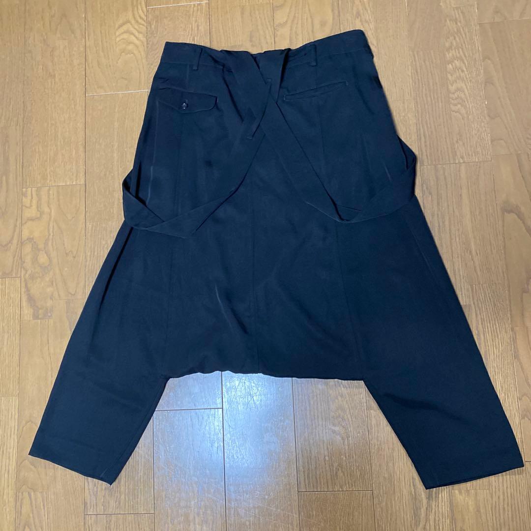 BLACK COMME DES GARÇONS サスペンダー付きサルエルパンツ