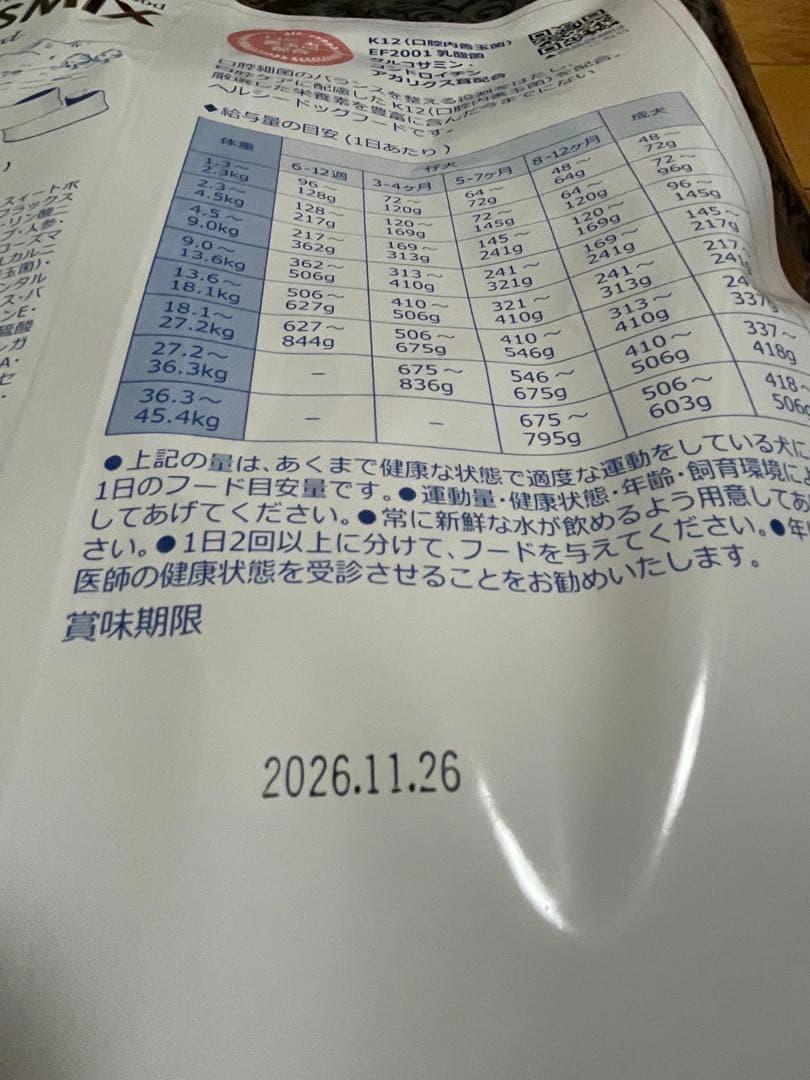 未開封品BLISMIX グレインフリー ドッグフード 6kg サーモンレシピ