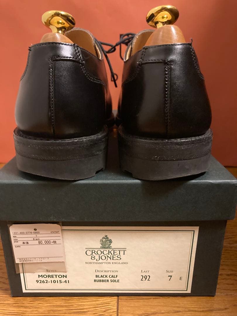 Ccockett & Jhones MORETON ブラック サイズ7