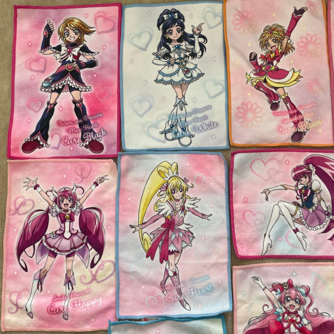 プリキュア20周年記念ミニタオル