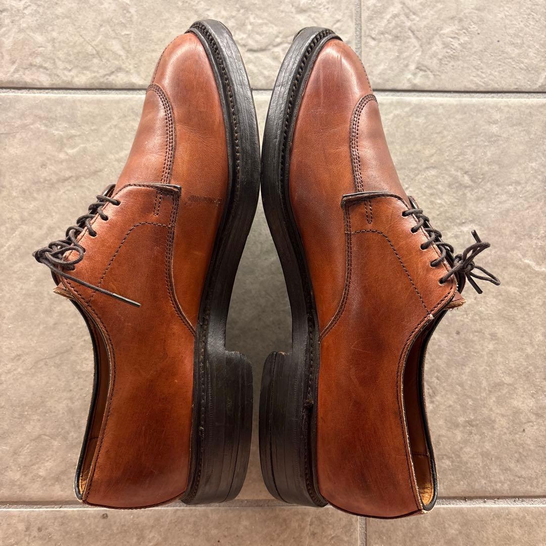 アレンエドモンズ　革靴　レザーシューズ　Uチップ