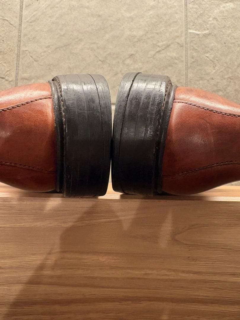 アレンエドモンズ　革靴　レザーシューズ　Uチップ