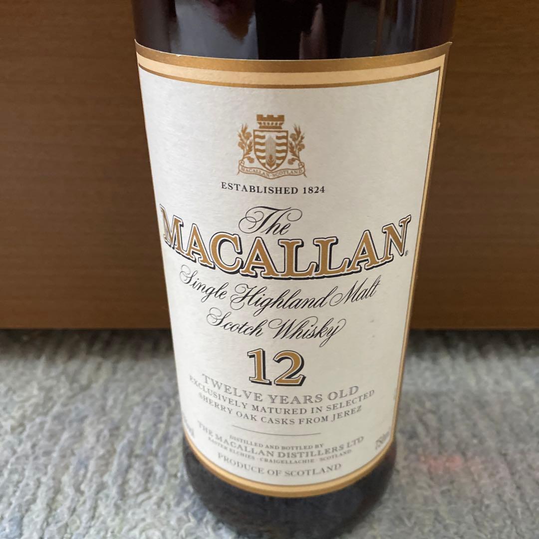 The MACALLAN  ザ・マッカラン 12年　旧ボトル